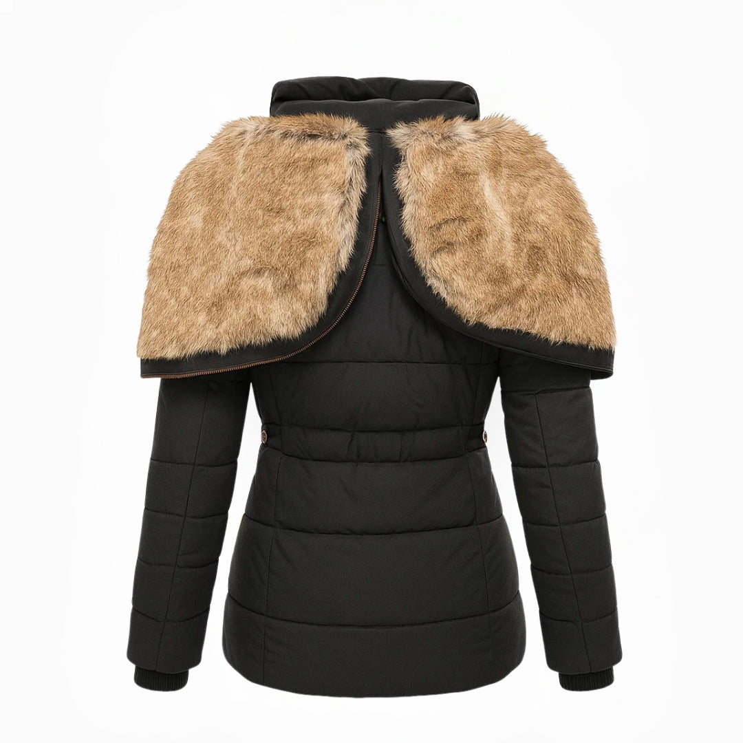 Claudia | Women’s Hooded Insulated Quilted Winter Coat