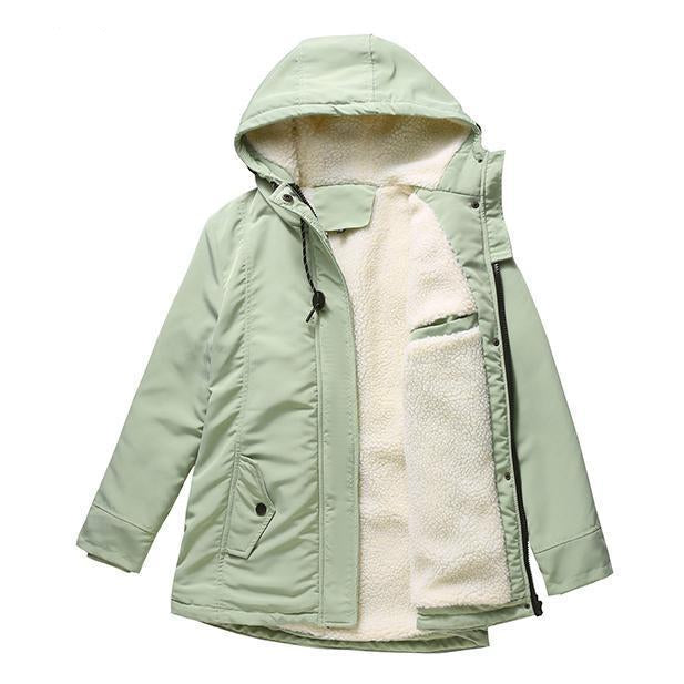 Heide Quilted Hooded Winter Coat