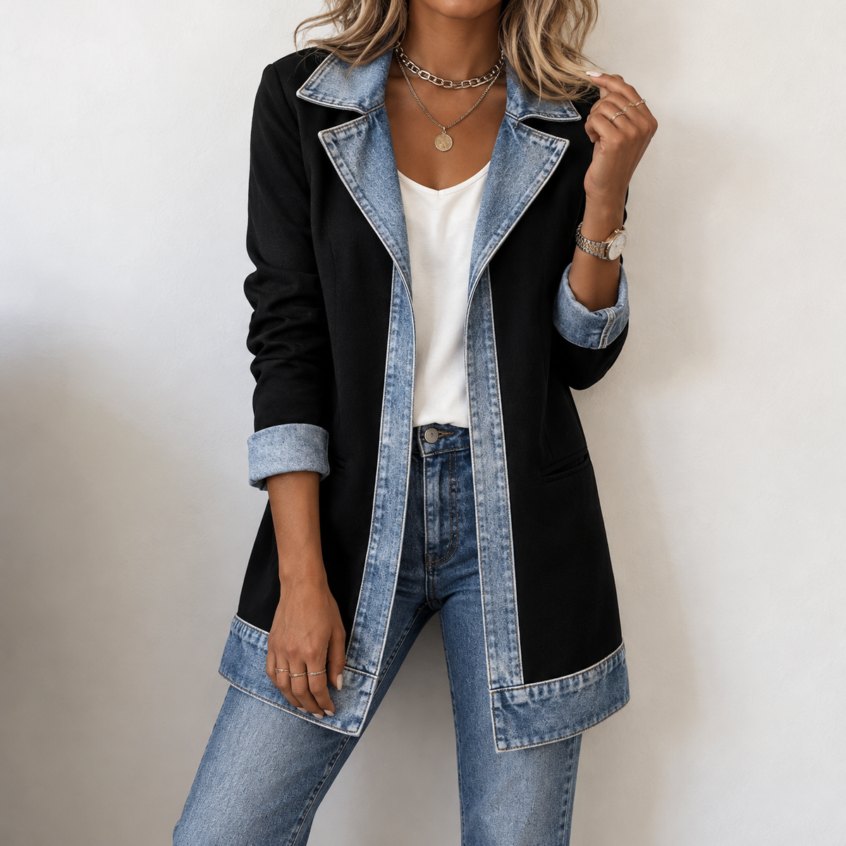 Riley™ | Casual Long-line Knit Cardigan