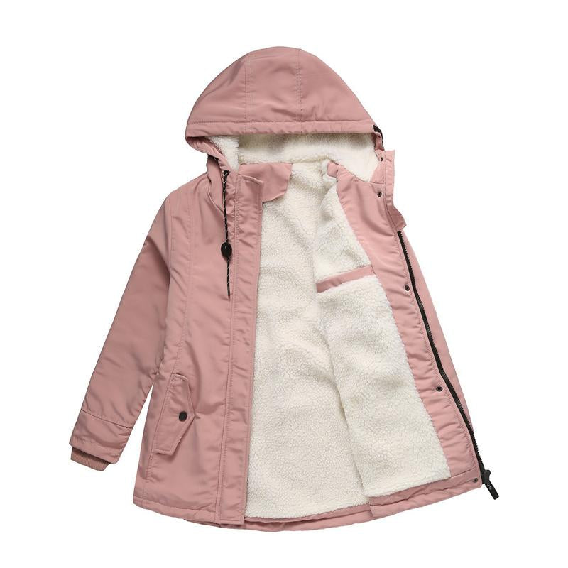 Heide Quilted Hooded Winter Coat