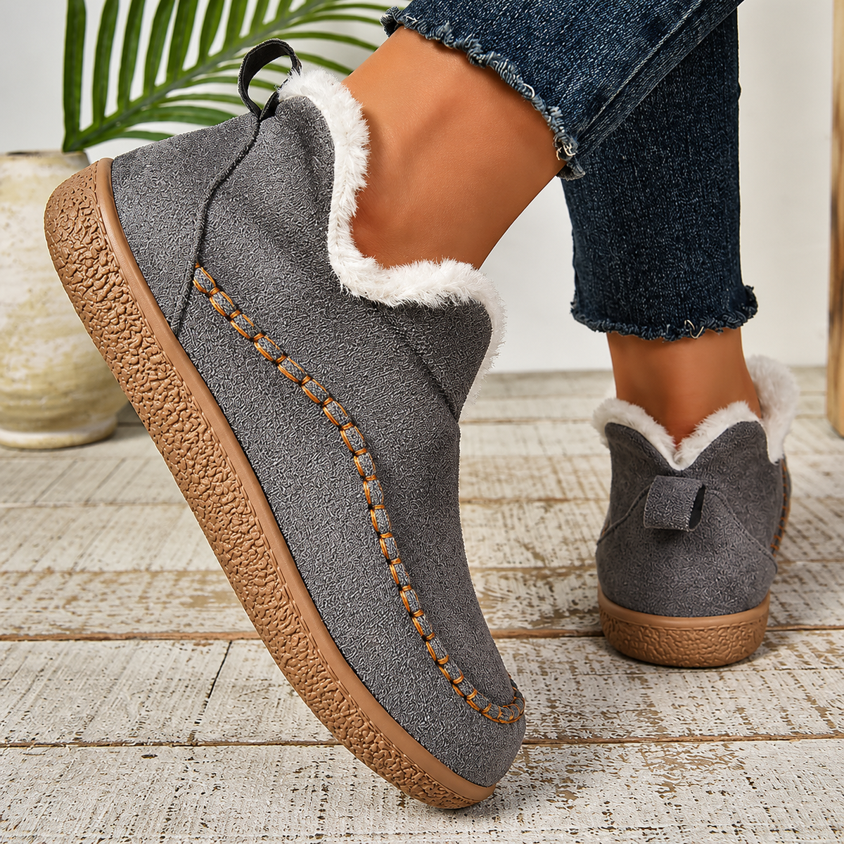Leslie | Comfort Cushioned Non-Slip Ankle Boots