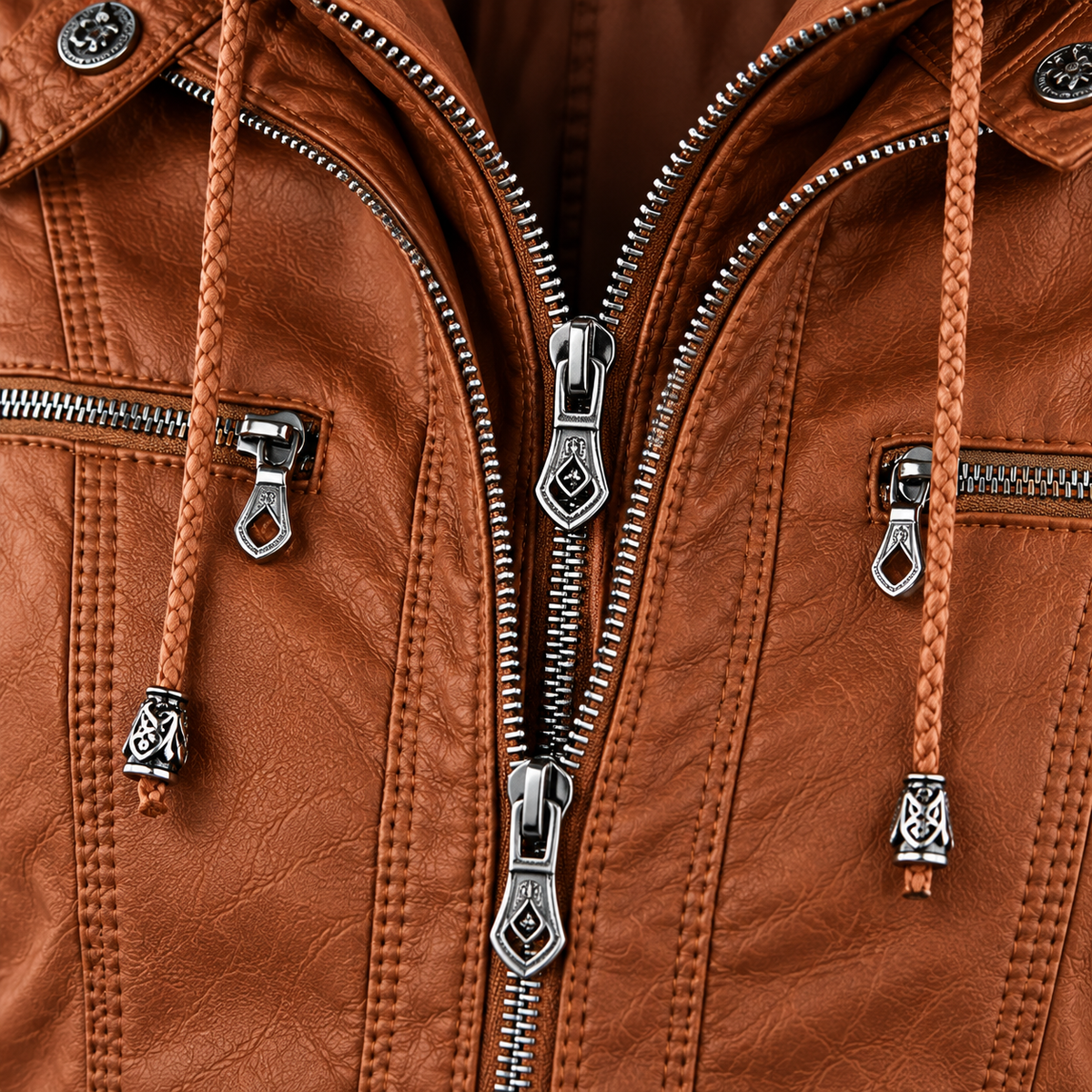 Callista | Hooded Moto Jacket