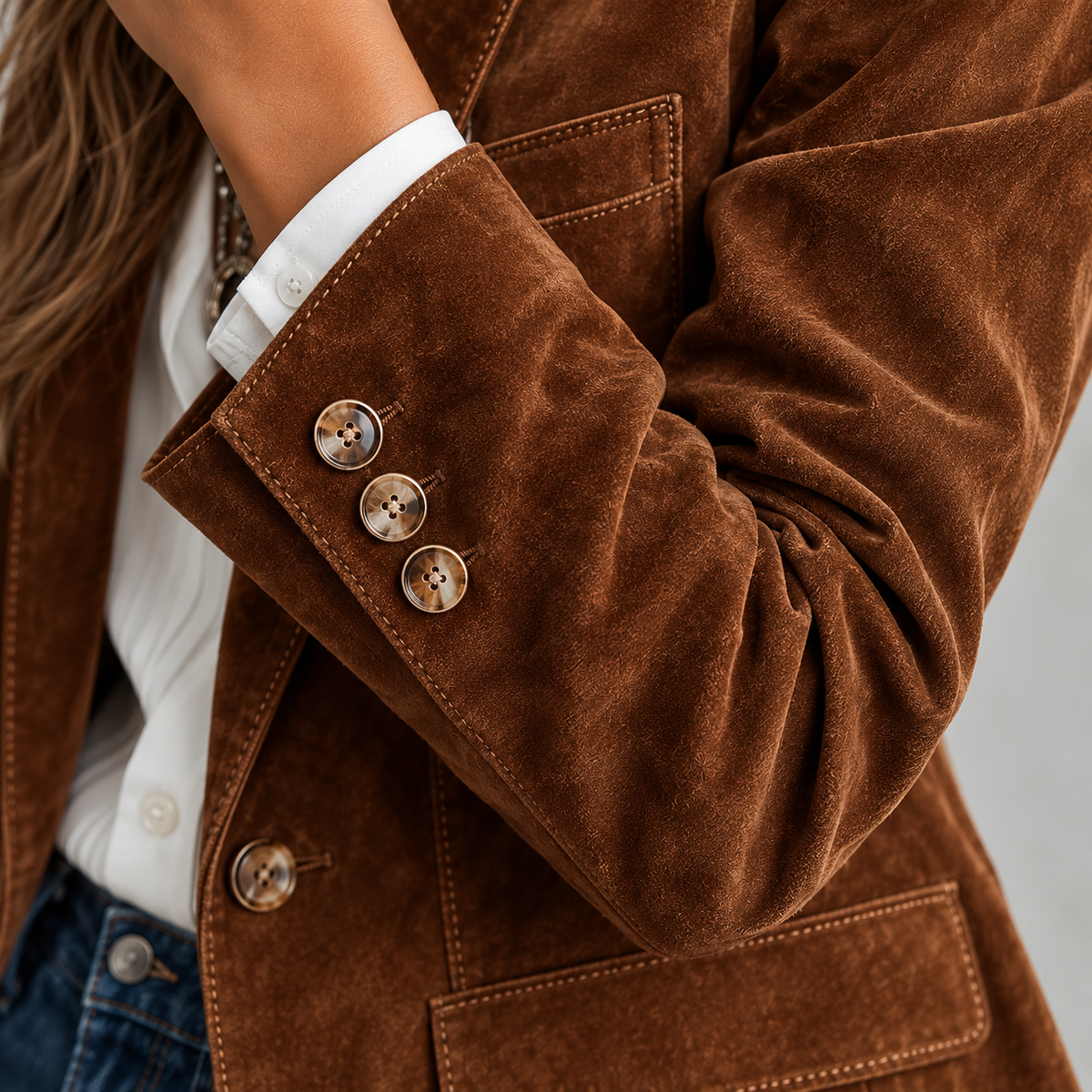Margenta Women’s Tailored Fitted Blazer