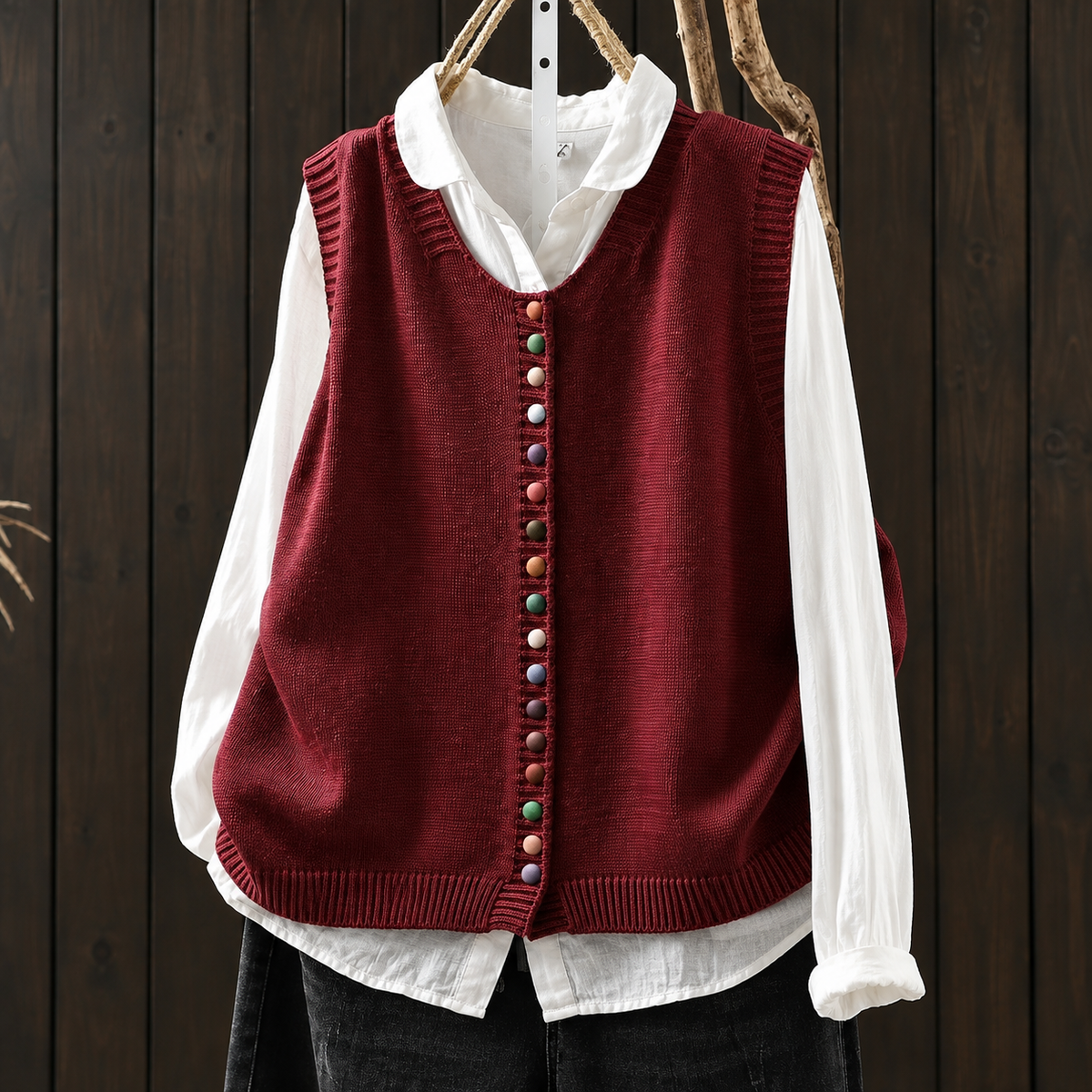 Shirley | Everyday Elegance Knit Vest
