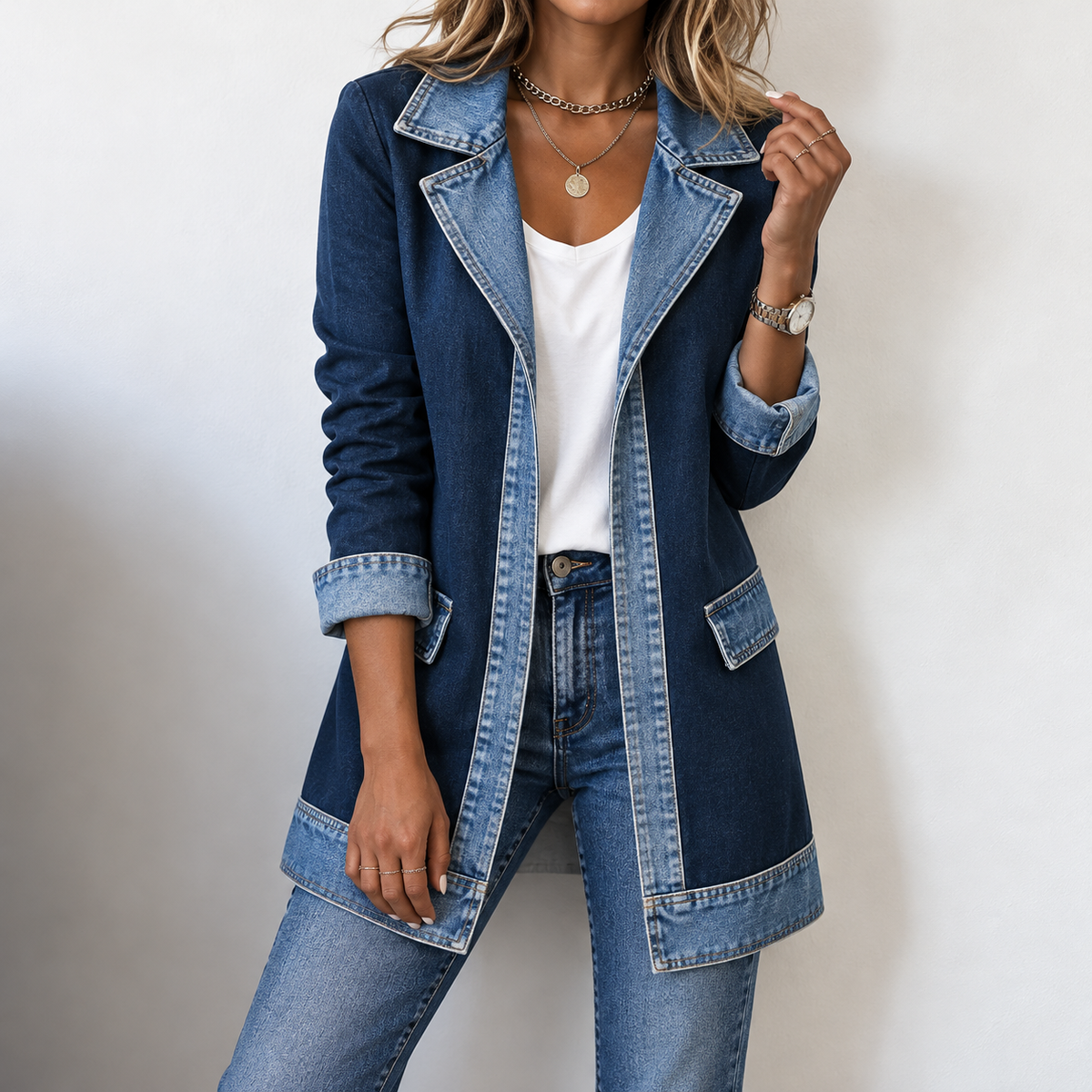 Riley™ | Casual Long-line Knit Cardigan