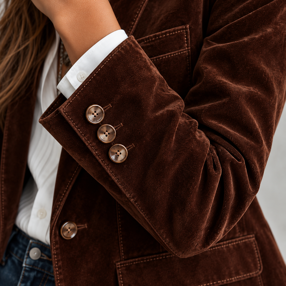 Margenta Women’s Tailored Fitted Blazer