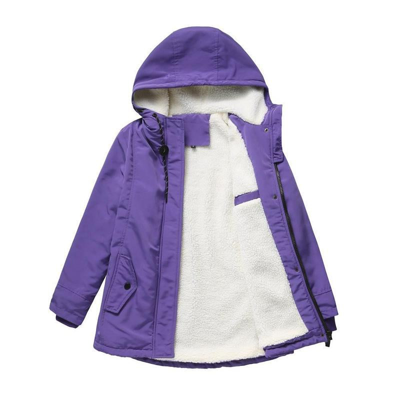 Heide Quilted Hooded Winter Coat