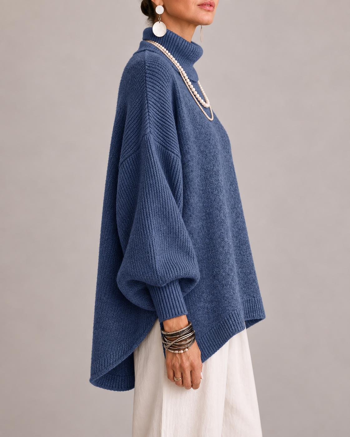 Lucienne Cozy Draped Wrap