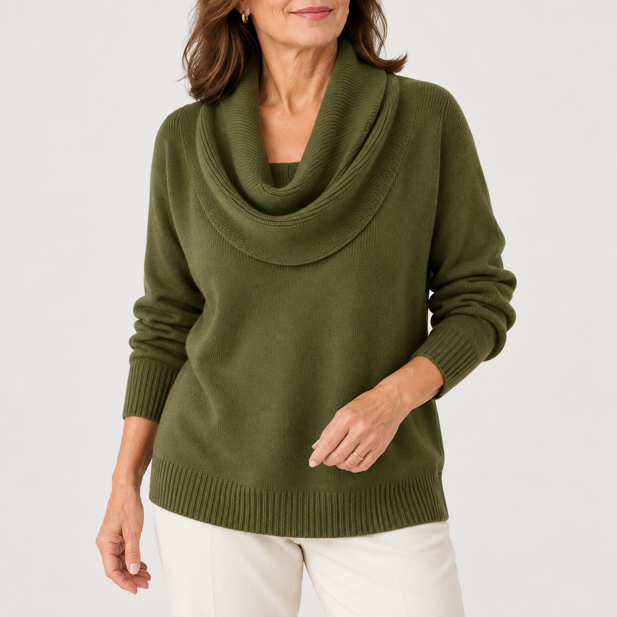 Carys | Soft Cowl Neck Jumper