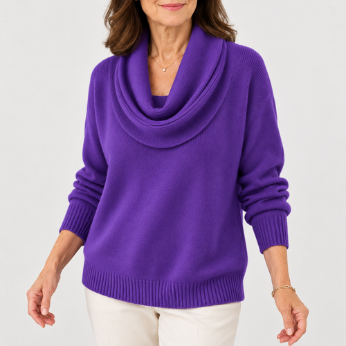 Carys | Soft Cowl Neck Jumper