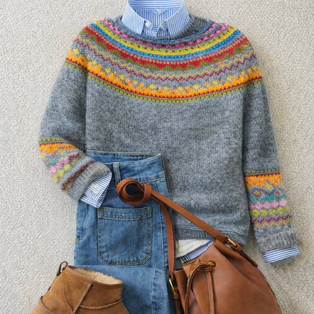 Emily | Nordic Knit Sweater