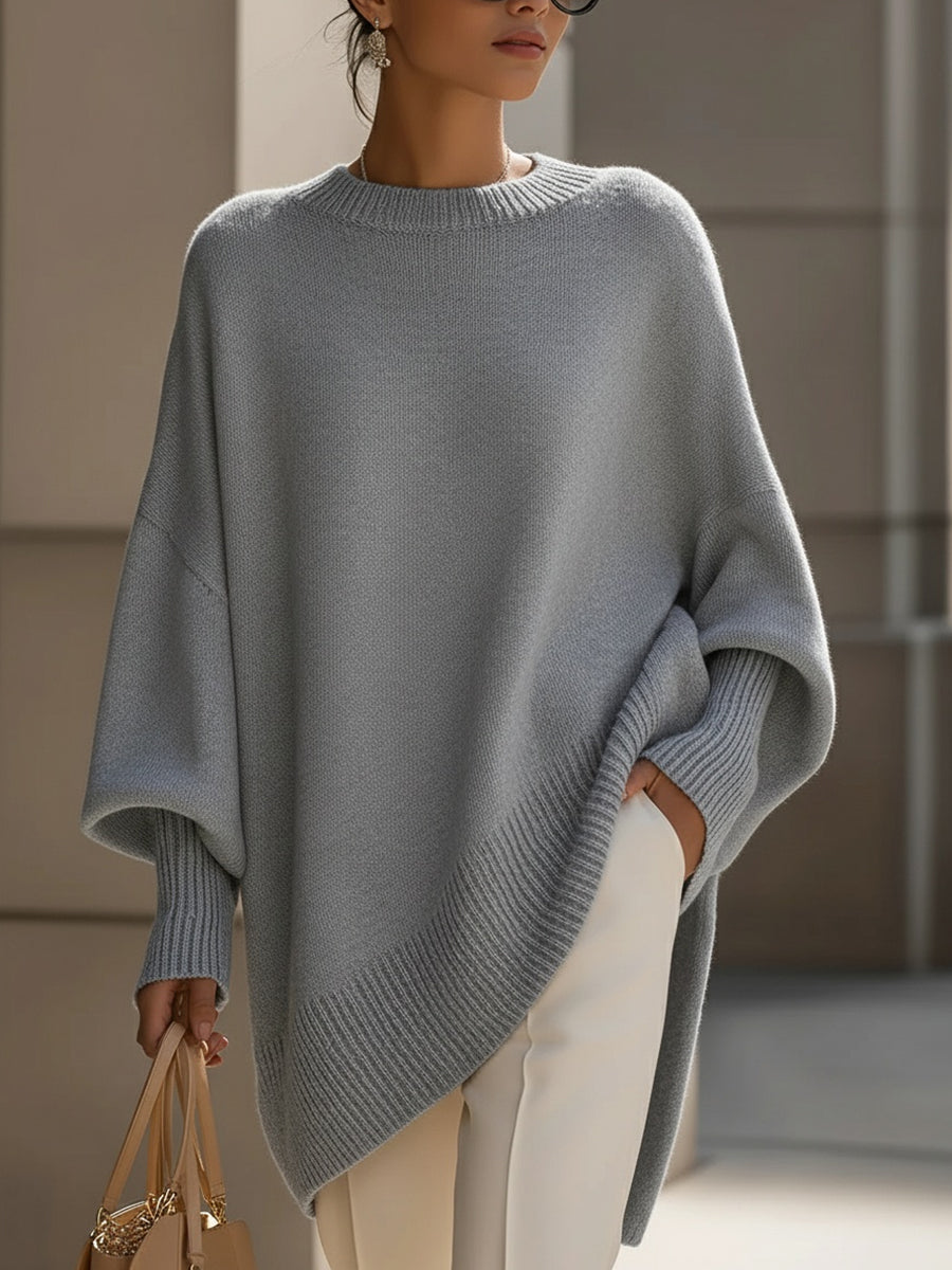 ABIGAIL | Women's Oversized Drape Knit Sweater
