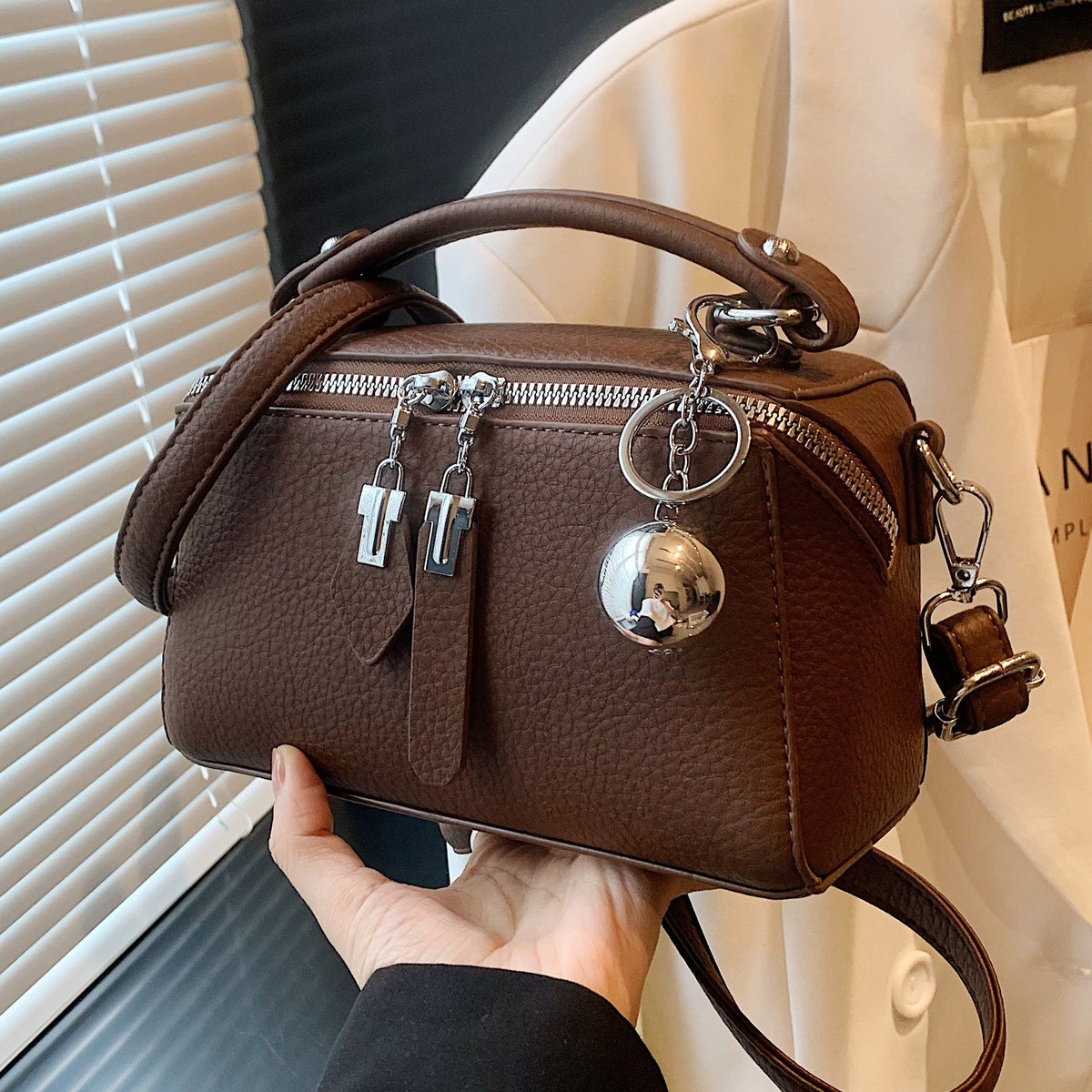 Women's Mini Crossbody Bag with Top Handle