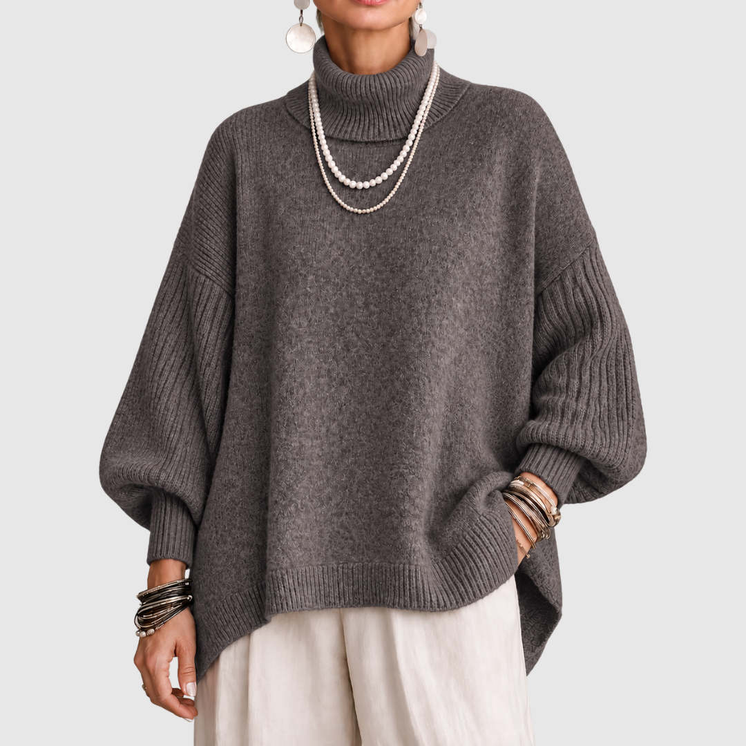 Lucienne Cozy Draped Wrap