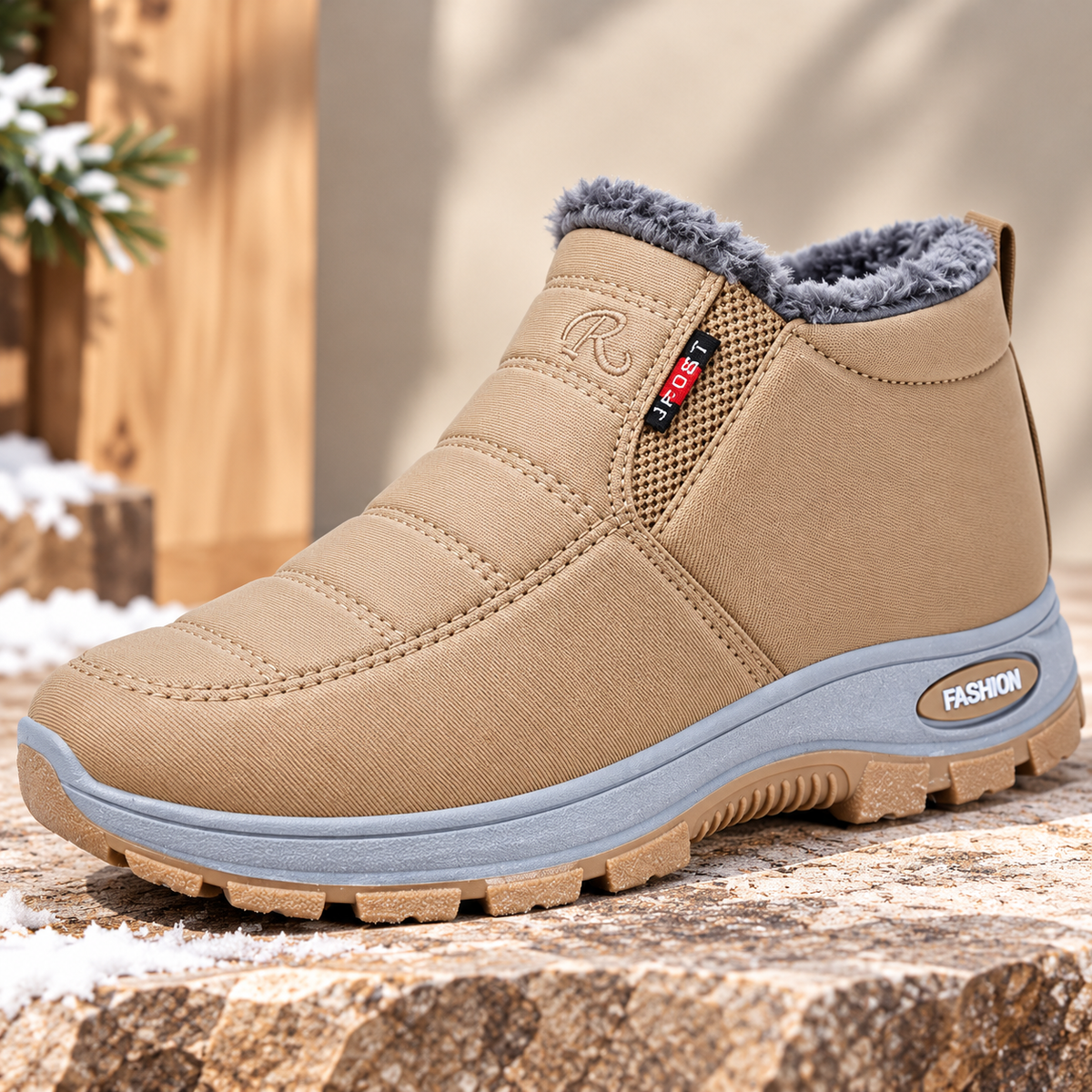 Sianna™ | Quilted Waterproof Slip-On Ankle Boots