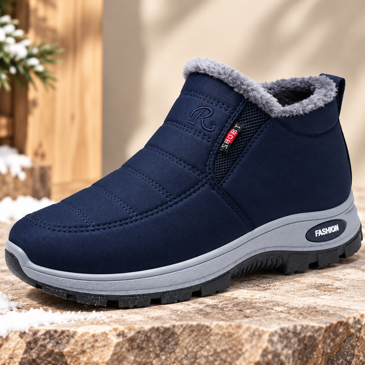 Sianna™ | Quilted Waterproof Slip-On Ankle Boots