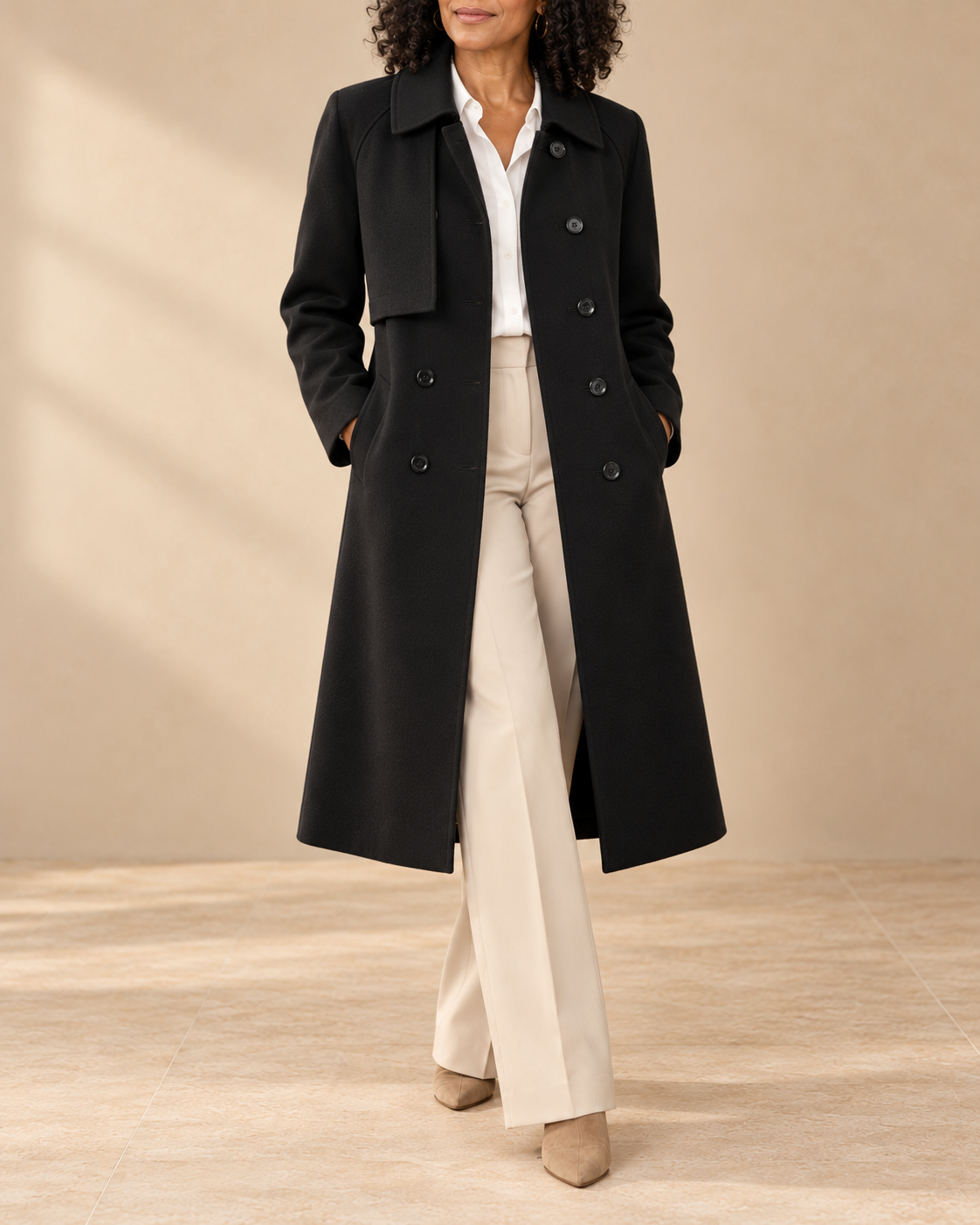 Lucille | Relaxed Longline Lapel Coat