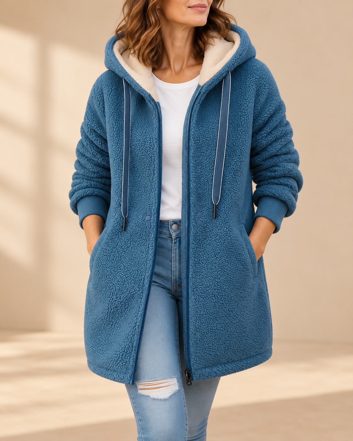 Marceline | Cozy Hooded Jacket