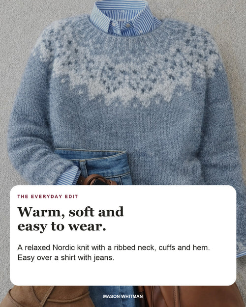 Agnes | Nordic Knit Sweater