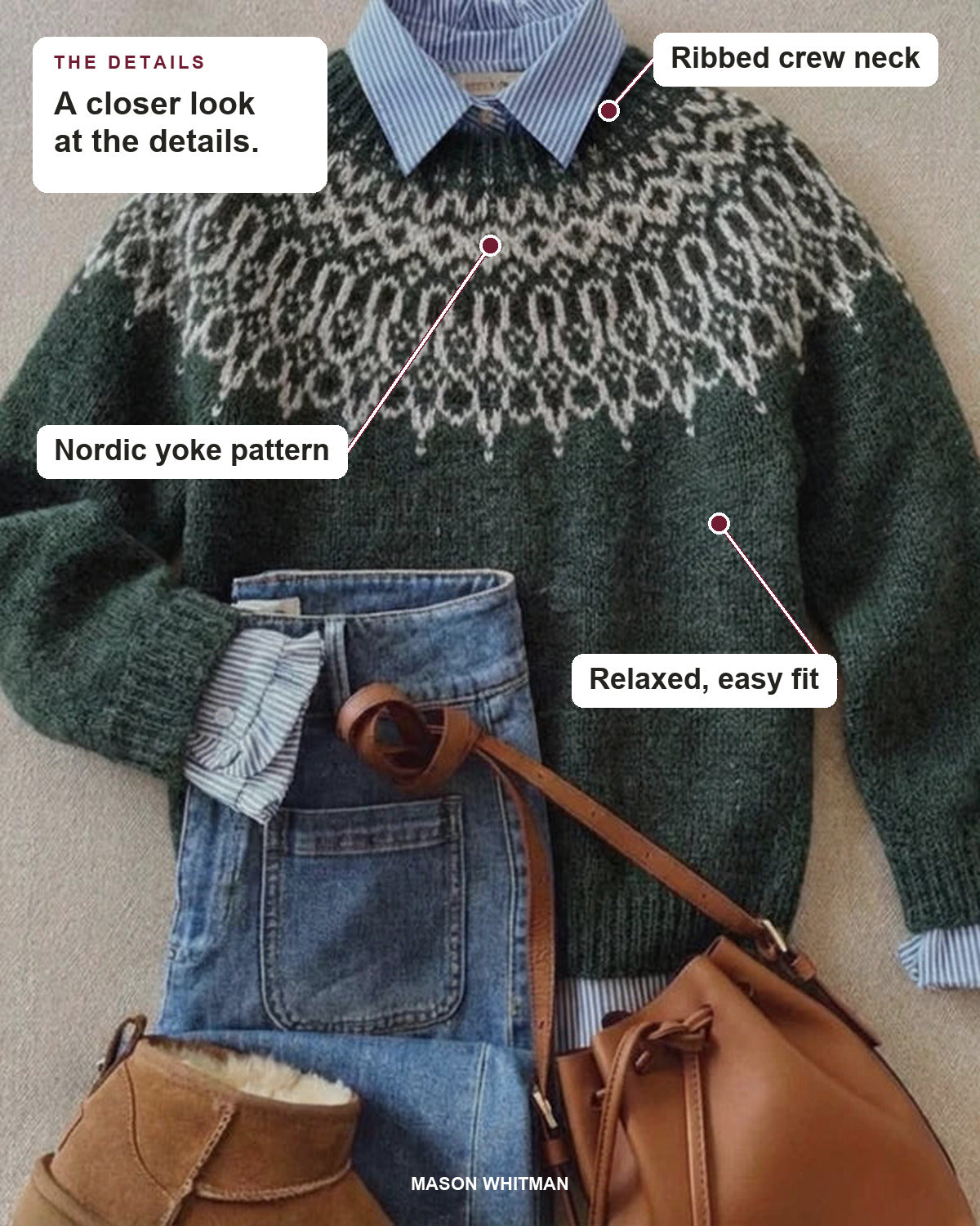 Sigrid | Nordic Knit Sweater