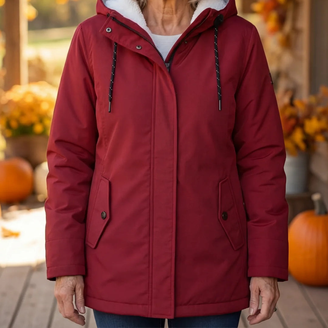 Heide Quilted Hooded Winter Coat